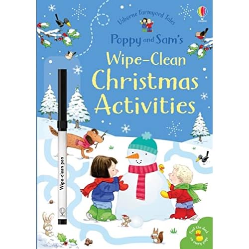 Poppy and Sam's Wipe-Clean Christmas Activities (Farmyard Tales Poppy and Sam)