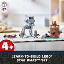 LEGO Star Wars at-ST 75332 Toy Building Set - Featuring Wicket The Ewok and Scout Trooper Minifigures