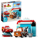 LEGO DUPLO Disney and Pixar's Cars Lightning McQueen & Mater's Car Wash Fun 10996, Buildable Toy