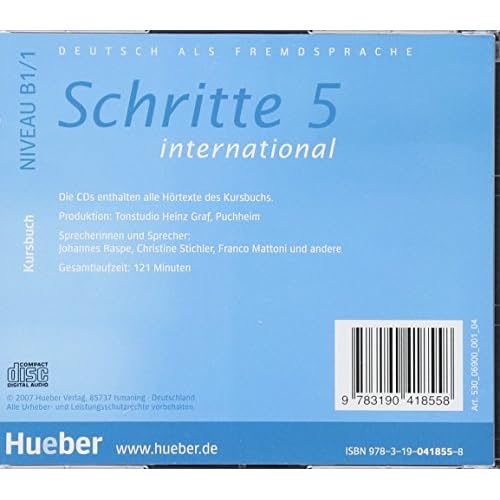 SCHRITTE INTERNATIONAL.5.CD x 2 (German and English Edition)