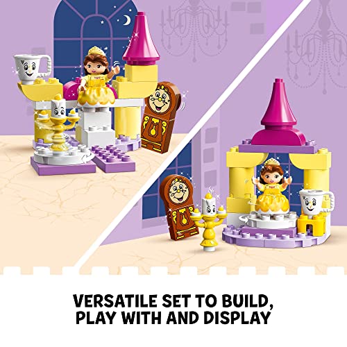 LEGO DUPLO Disney Princess Belle's Ballroom Castle 10960, Beauty and The Beast Building Toy