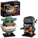 LEGO BrickHeadz Star Wars The Mandalorian & The Child 75317 'Baby Yoda' Building Toy