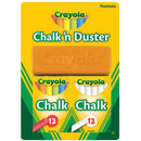 Crayola | Set of chalk | With a wiping brush