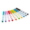 Crayola | Set of markers | For drawing on fabric 10 pcs