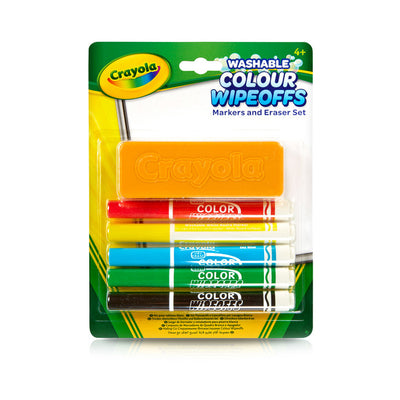 Crayola | Set of markers | For dry erasing with a brush 5 pcs