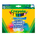 Crayola | Set of markers | Wide line (ultra-clean washable) 12 pcs