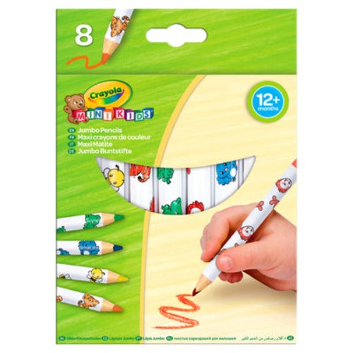 Crayola | Set of colored pencils | Mini Kids My first pencils 8 pcs