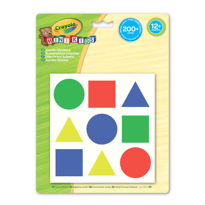 Crayola | Set of stickers | Mini kids Colors and shapes
