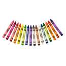 Crayola | Set of wax chalk | Triangular wax crayons for kids, 16 pcs