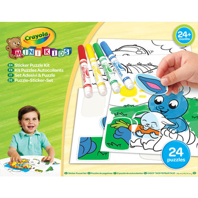 Crayola | Set for creativity | Puzzle with stickers
