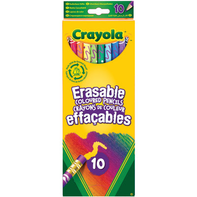 Crayola | Set of colored pencils | Erasable pencils 10 pcs