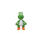 Game figure with articulation SUPER MARIO - Green Yoshi 6 cm