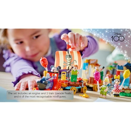 LEGO Disney 100 Celebration Train 43212 Building Toy