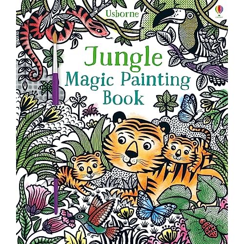 Jungle Magic Painting Book [Paperback] Sam Taplin (author), Federica Iossa (illustrator)