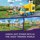 LEGO Friends Dog Rescue Van 41741 Building Toy - Mobile Rescue Center Playset