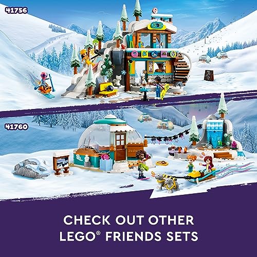 LEGO Friends Igloo Holiday Adventure 41760 Building Toy Set