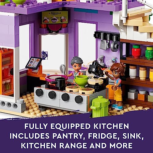 LEGO Friends Heartlake City Community Kitchen 41747 Pretend Building Toy Set