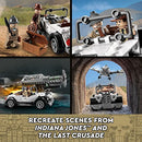 LEGO Indiana Jones and the Last Crusade Fighter Plane Chase 77012 Building Set, Featuring a Buildable Car and Airplane