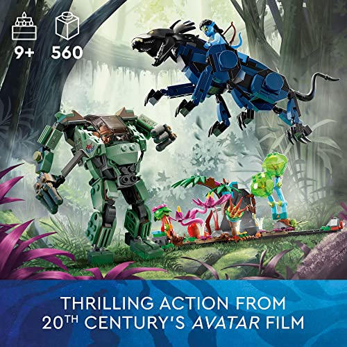 LEGO Avatar Neytiri & Thanator vs. AMP Suit Quaritch 75571