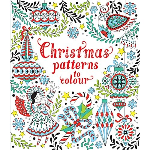 Christmas Patterns to Colour