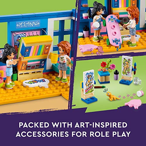 LEGO Friends Liann's Room 41739, Art-Themed Bedroom Playset