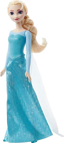 Disney Frozen Doll-princess Elsa in a dress with a train