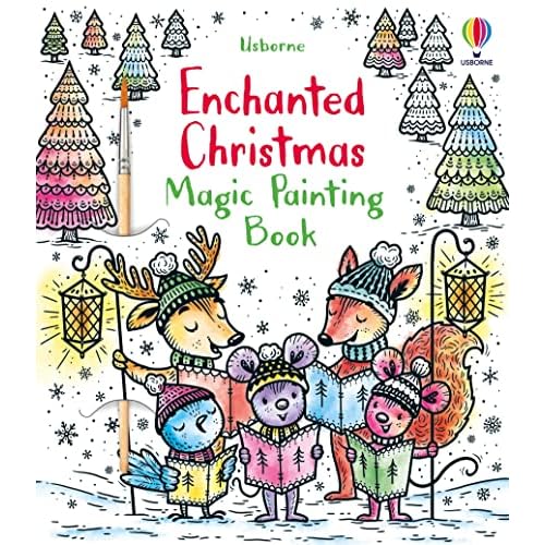 Enchanted Christmas Magic Painting (Magic Painting Books)