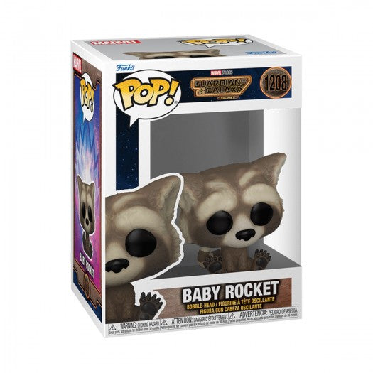 Funko POP!: Marvel: Guardians of the Galaxy: Volume 3 - Baby Rocket