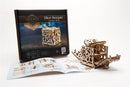 Ugears Dice Keeper: Mechanical Wooden Dice Chest for Tabletop Games