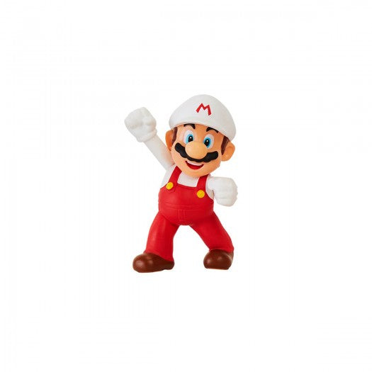 Game figure with articulation SUPER MARIO - Fire Mario 6 cm