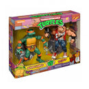 TMNT Set of figures - Michelangelo vs. Bebop