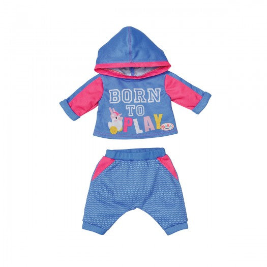 BABY born Set of clothes for the BABY born doll - Sports suit (blue)