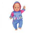 BABY born Set of clothes for the BABY born doll - Sports suit (blue)