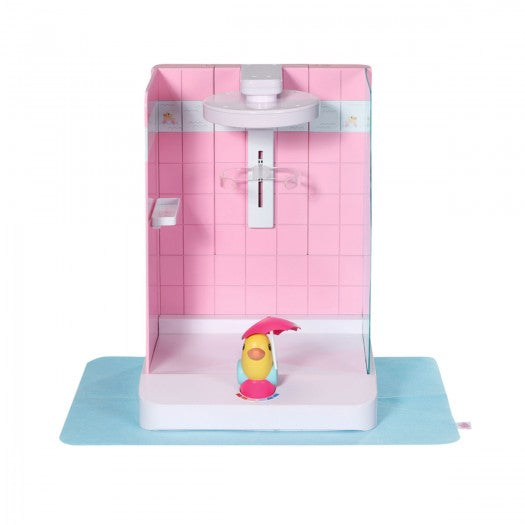 Baby Born Automatic shower cabin for a Baby Born doll - Bathing with a duck