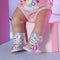 Baby Born doll shoes - Silver sneakers