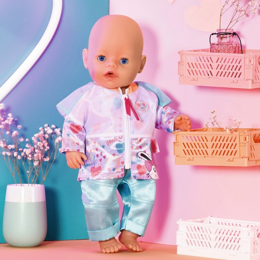 BABY BORN A set of clothes for the BABY BORN doll - Aqua casual