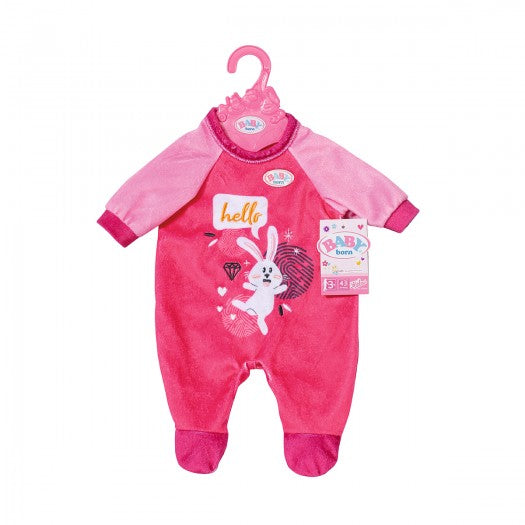 Baby Born Clothes for a Baby Born doll - Pink jumpsuit