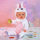 Baby Born Clothes for a Baby Born doll - Unicorn overalls
