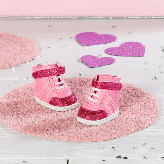 Baby Born doll shoes - Pink sneakers