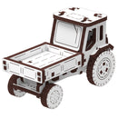 Mr. Playwood | Tractor - dump truck | Mechanical Wooden Model