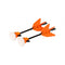 Zing Toy bow on the wrist Air Storm - Wrist bow orange