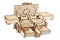 UGEARS The Amber Box - 3D Mechanical Wooden Puzzle with Amber Inclusions
