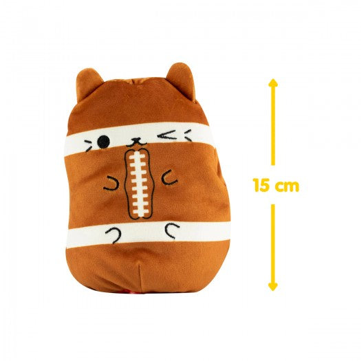 Cats Vs Pickles 2 in 1 soft toy - Athletes cat and cucumber