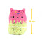 Cats Vs Pickles 2 in 1 soft toy - Sweets cat and cucumber