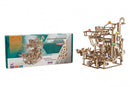 UGEARS - Mechanical Wooden Models - Marble Run Tiered Hoist model kit