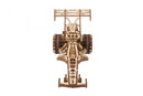 UGEARS - Mechanical Wooden Models - Top Fuel Dragster model kit