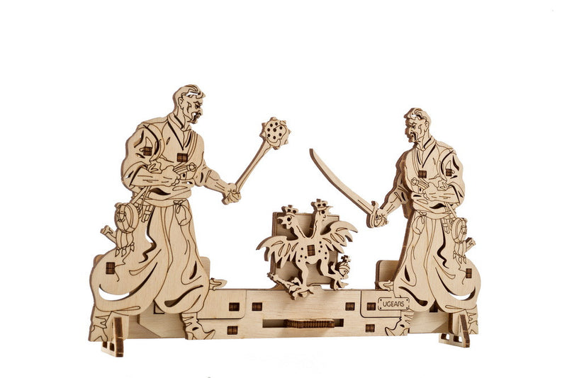 UGEARS - Mechanical Wooden Models - The Centuries-old Battle for Freed model kit