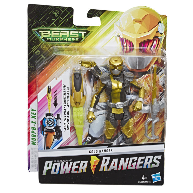 Hasbro | POWER RANGERS | Beast morphers Golden Ranger