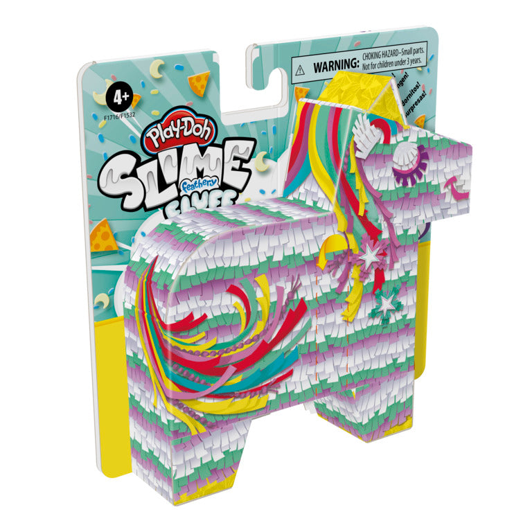 Hasbro | PLAY-DOH | Slime feathery fluff Piñata Unicorn