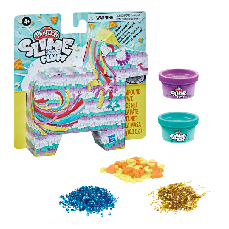 Hasbro | PLAY-DOH | Slime feathery fluff Piñata Unicorn
